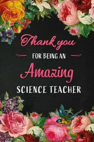 Cover of Thank you for being an Amazing Science Teacher