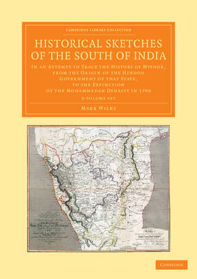 Cover of Historical Sketches of the South of India 3 Volume Set