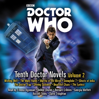 Book cover for Doctor Who: Tenth Doctor Novels Volume 2