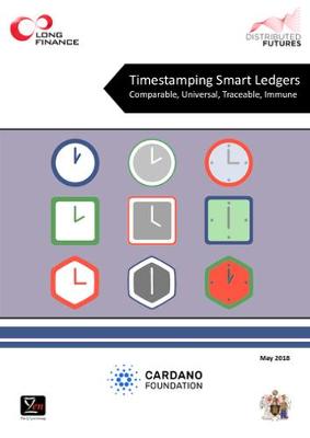 Book cover for Timestamping Smart Ledgers - Comparable, Universal, Traceable, Immune