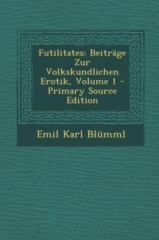 Cover of Futilitates