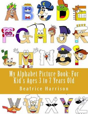 Book cover for My Alphabet Picture Book