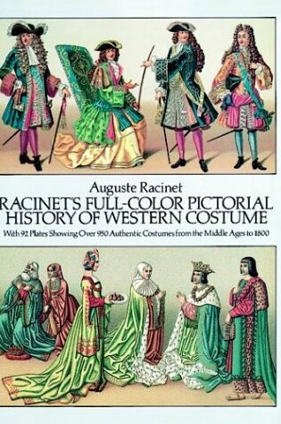 Cover of Full-Color Pictorial History of Western Costume