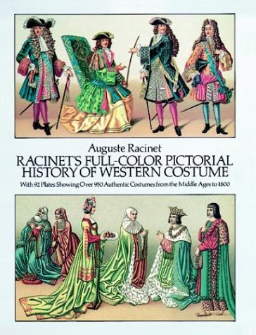 Cover of Full-Color Pictorial History of Western Costume