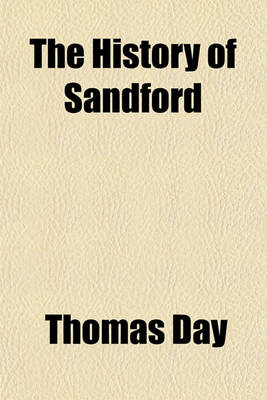 Book cover for The History of Sandford