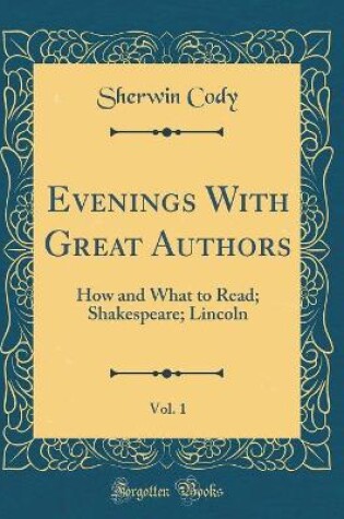 Cover of Evenings with Great Authors, Vol. 1