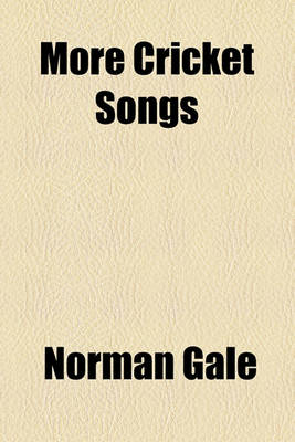 Book cover for More Cricket Songs