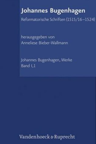 Cover of Johannes Bugenhagen