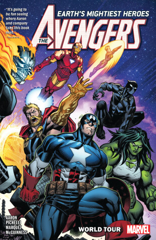 Book cover for Avengers by Jason Aaron Vol. 2: World Tour