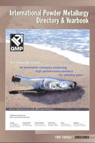 Cover of International Powder Metallurgy Directory and Yearbook