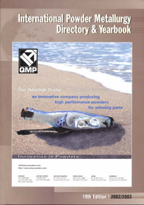 Book cover for International Powder Metallurgy Directory and Yearbook