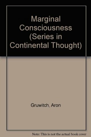 Cover of Marginal Consciousness