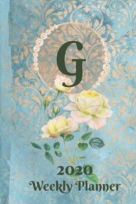 Book cover for Plan On It 2020 Weekly Calendar Planner 15 Month Pocket Appointment Notebook - Monogram Letter G