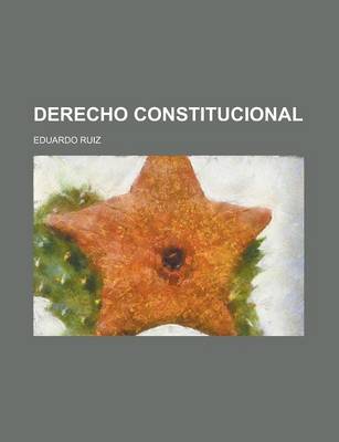 Book cover for Derecho Constitucional