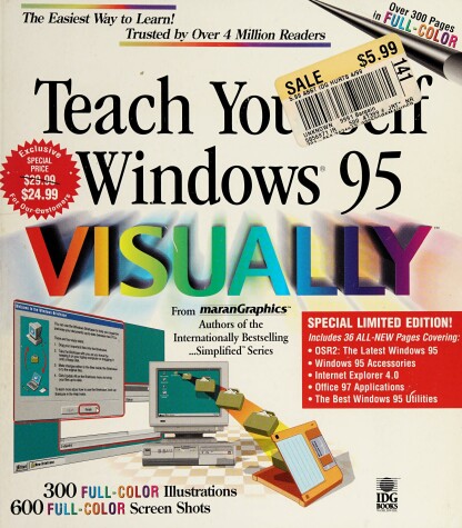 Book cover for Teach Yourself Windows 95 Visually B&N Special EDI Tion