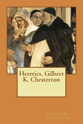 Book cover for Heretics. Gilbert K. Chesterton