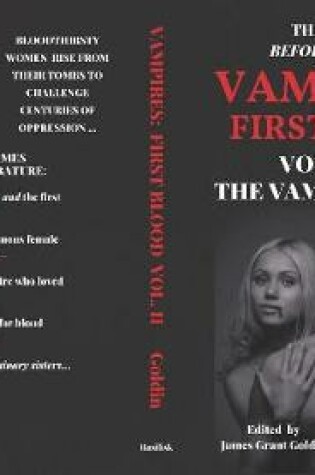 Cover of Vampires First Blood Volume II