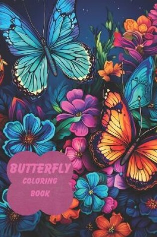 Cover of Butterfly Coloring Book