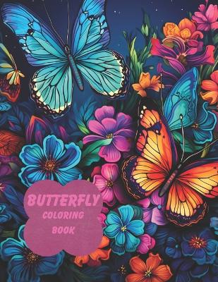 Cover of Butterfly Coloring Book