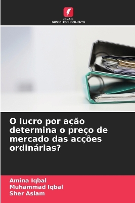 Book cover for O lucro por ação determina o preço de mercado das acções ordinárias?