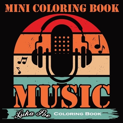 Book cover for Mini Coloring Book Music