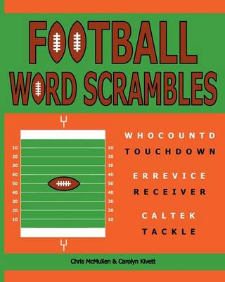 Book cover for Football Word Scrambles