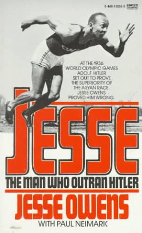 Book cover for Jesse: the Man Who Outran Hitler