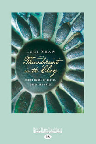 Cover of Thumbprint in the Clay