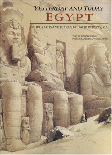 Book cover for Yesterday & Today - Egypt Lithographs & Diaries