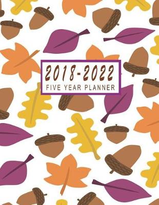 Book cover for 2018-2022 Five Year Planner