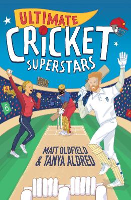 Book cover for Ultimate Cricket Superstars