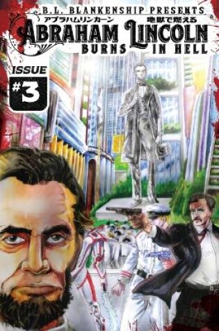 Cover of Abraham Lincoln Burns in Hell Issue #3