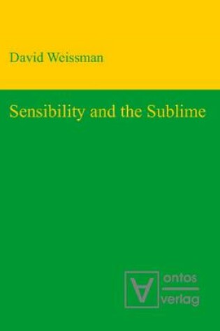 Cover of Sensibility & the Sublime