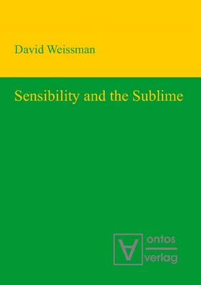 Book cover for Sensibility & the Sublime