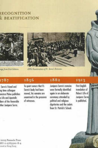 Cover of Illustrated Time Line of Junipero Serra's Life