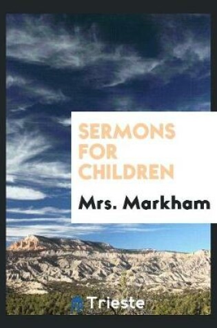 Cover of Sermons for Children