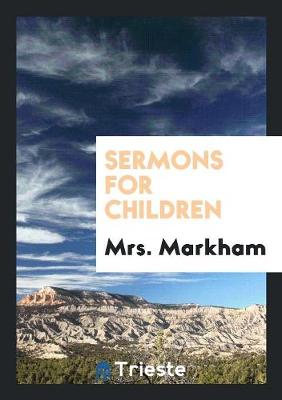 Book cover for Sermons for Children