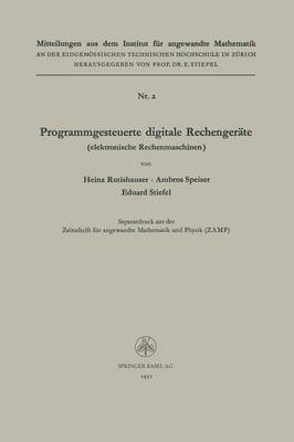 Cover of Programmgesteuerte Digitale Rechengerate (Elektronische Rechenmaschinen)