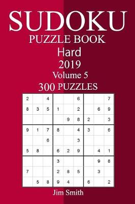 Book cover for 300 Hard Sudoku Puzzle Book 2019