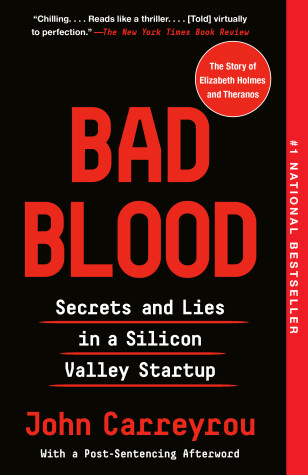 Book cover for Bad Blood