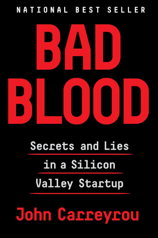 Book cover for Bad Blood