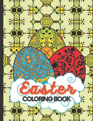 Book cover for Easter Coloring Book