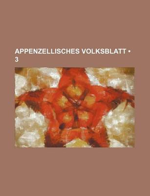 Book cover for Appenzellisches Volksblatt (3)