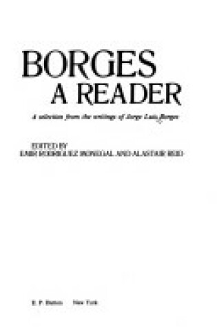 Cover of The Borges Reader