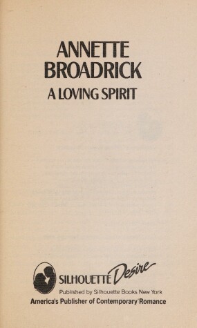 Book cover for A Loving Spirit