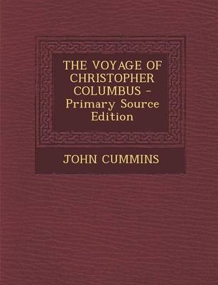 Book cover for The Voyage of Christopher Columbus - Primary Source Edition