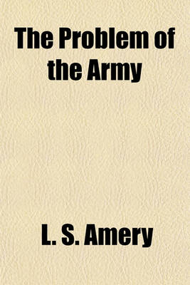 Book cover for The Problem of the Army