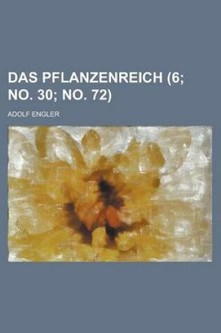 Cover of Das Pflanzenreich (6; No. 30; No. 72 )
