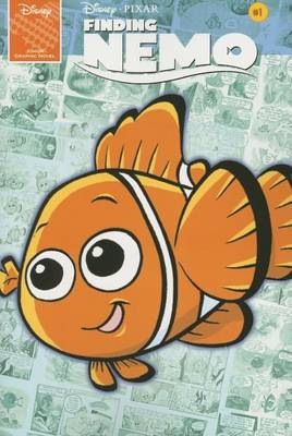 Book cover for Disney Junior Graphic Novel Finding Nemo