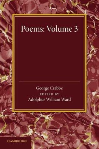 Cover of Poems: Volume 3